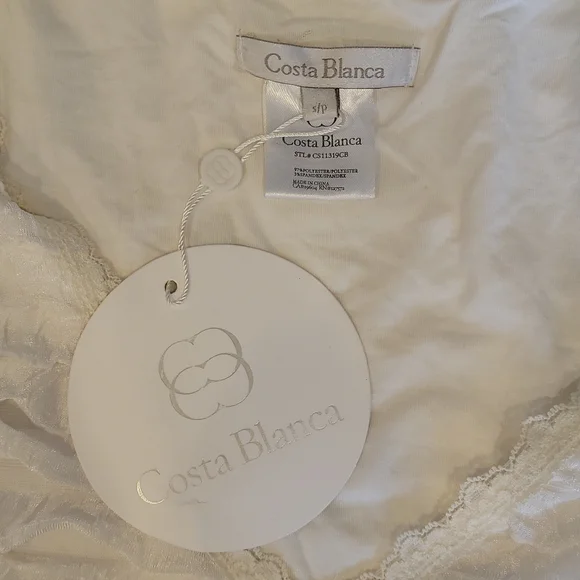 White Ruffle Dress - Picture 6 of 8